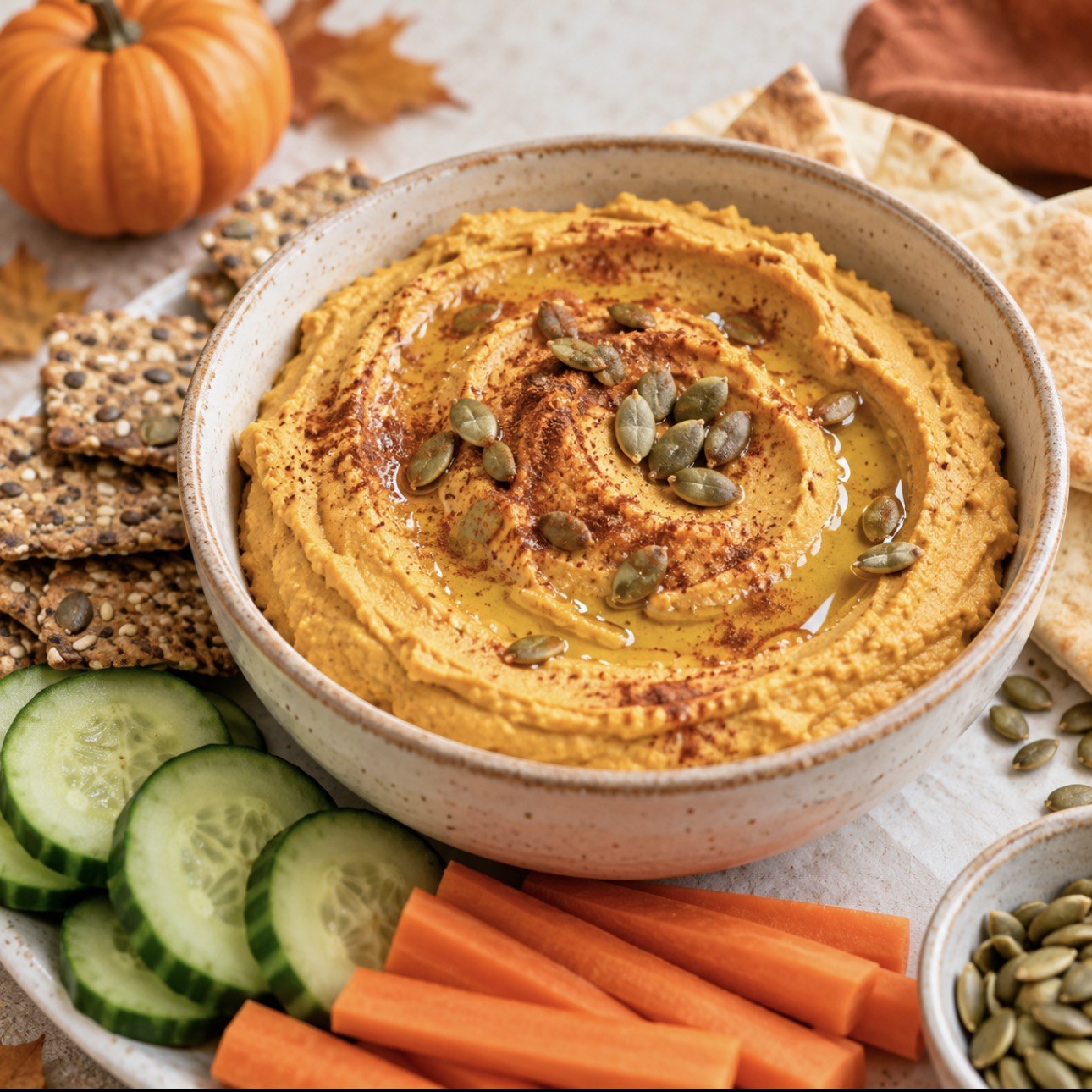 Pumpkin Harvest Hummus